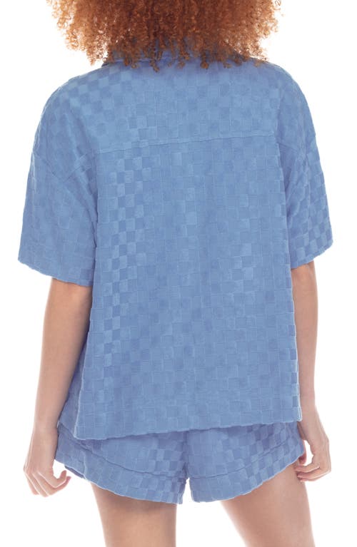Honeydew Intimates Easy Does It French Terry Short Pajamas In Newport Check