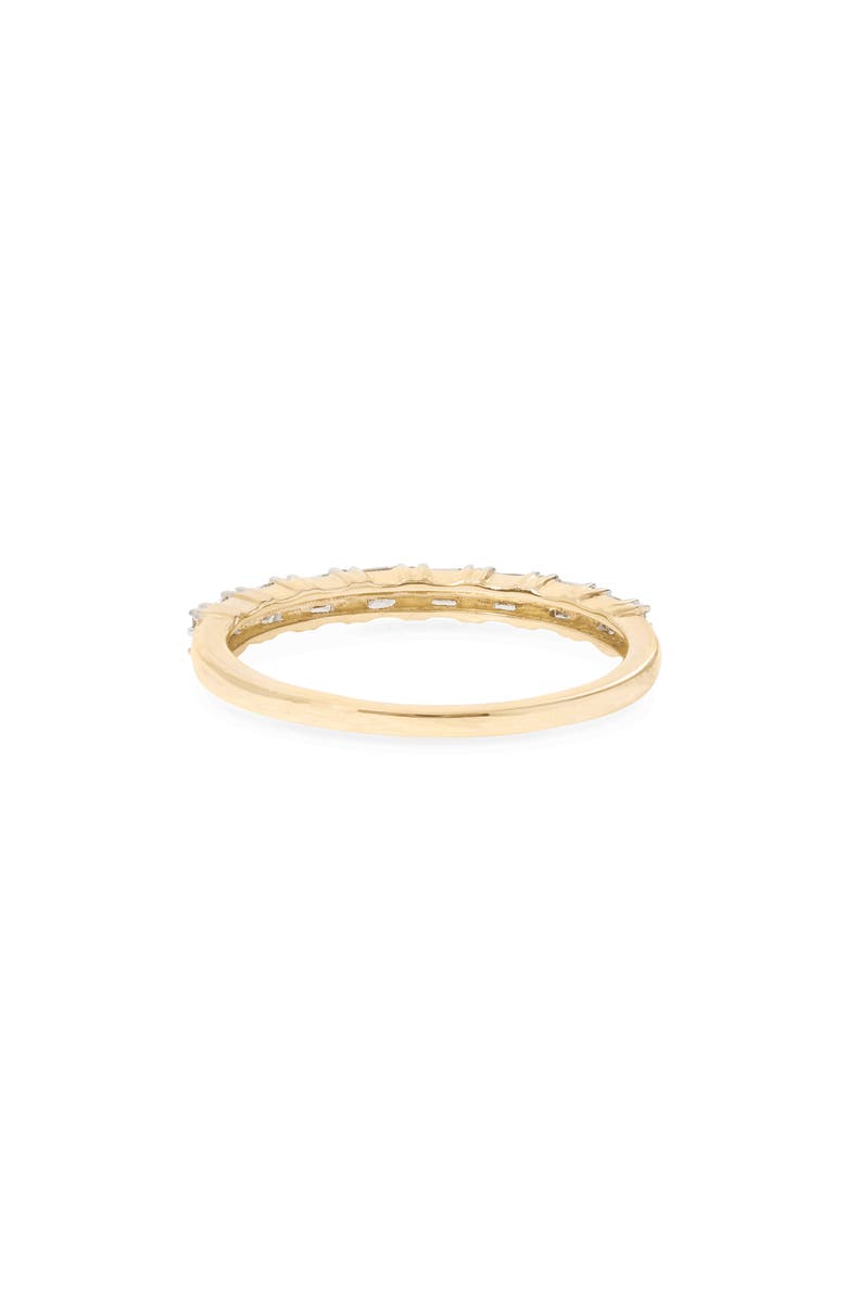 STONE AND STRAND Baguette & Round Half Eternity Ring | Nordstrom