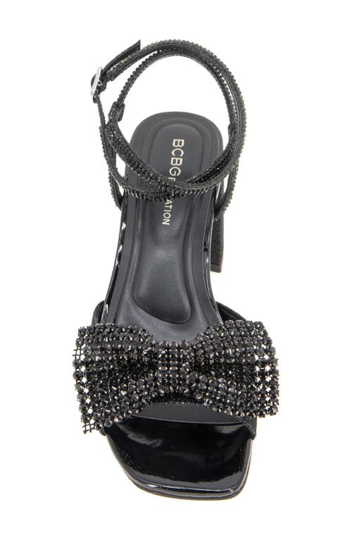 Shop Bcbg Tawny Ankle Strap Sandal In Black