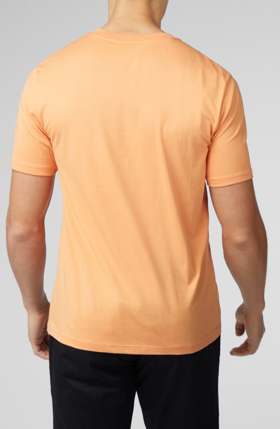 Shop Ben Sherman Signature Target Graphic T-shirt In Orange