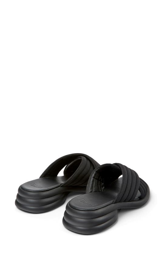Shop Camper Spiro Slide Sandal In Black