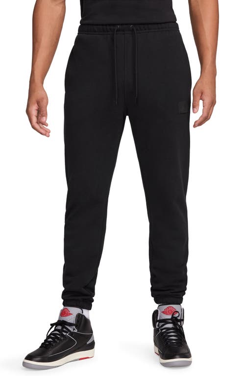 Shop Jordan Nike Flight Fleece Sweatpants In Black