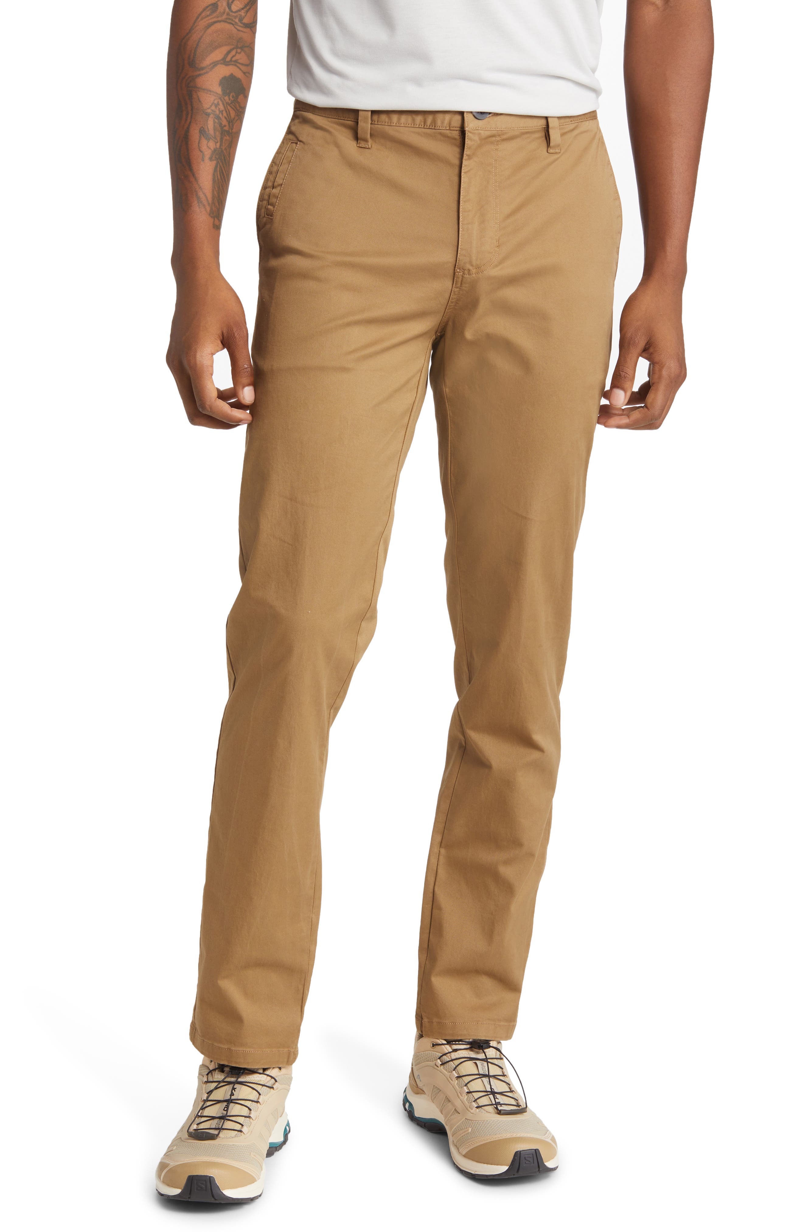 mens brown chino pants