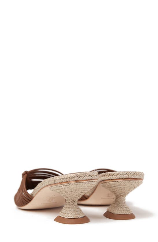 Paloma Barceló Brown Leather Ada Sandal In Cuoio | ModeSens