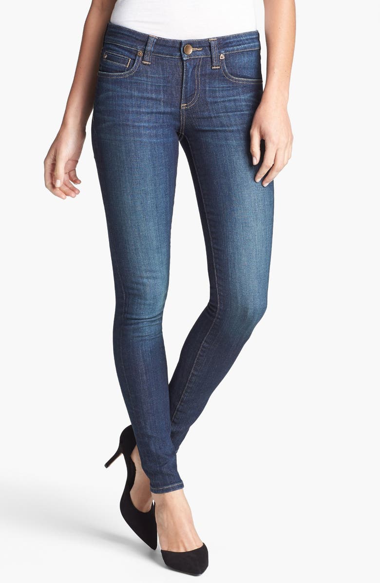 KUT from the Kloth 'Mia' Toothpick Skinny Jeans (Royal) | Nordstrom