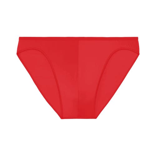 HOM Plumes Micro Brief in Red 