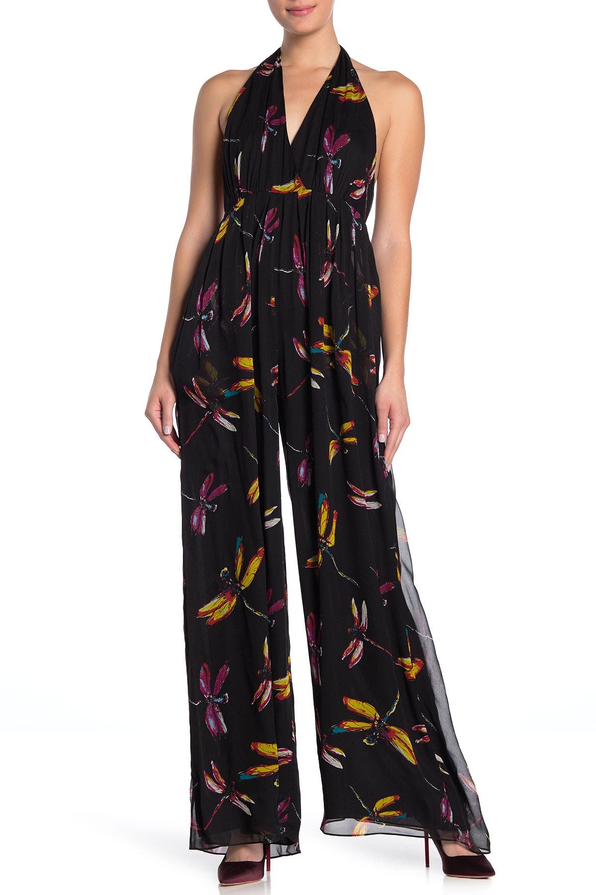 dvf silk jumpsuit