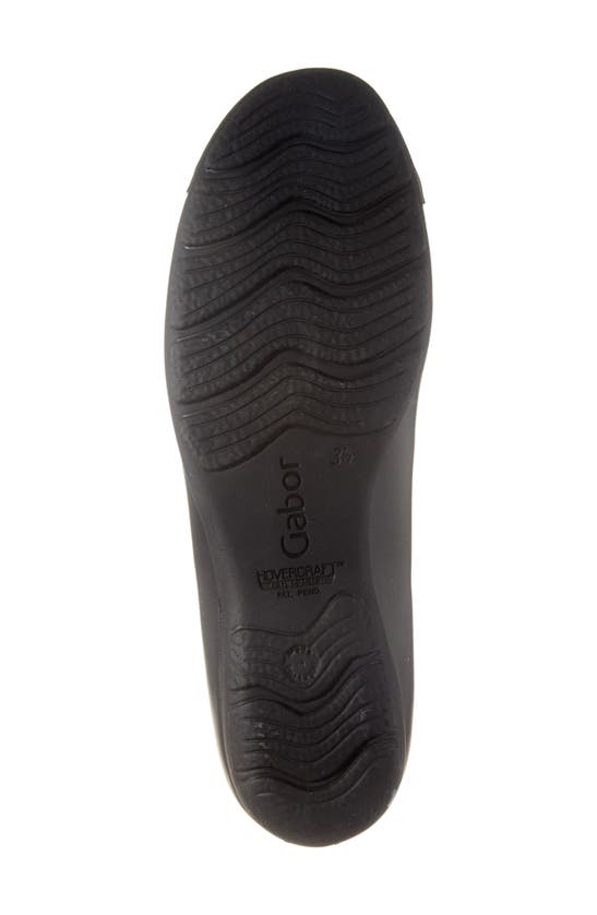 Gabor Ballet Flat In Black