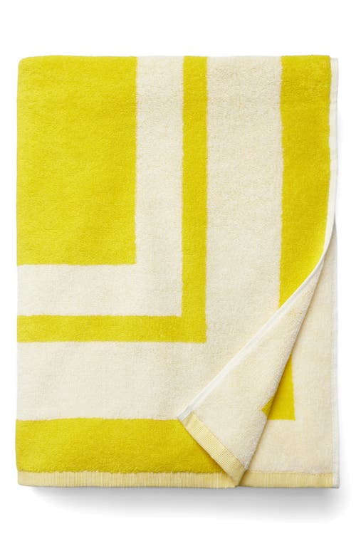 Sferra Mareta Beach Towel In Lemon