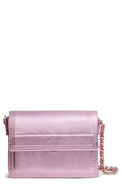 Ted Baker London Libbe Leather Crossbody Bag in Pink