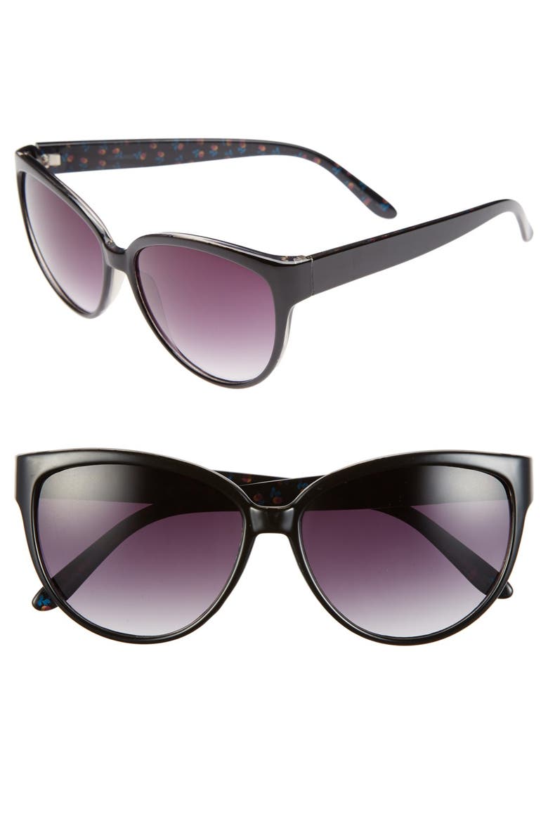 Outlook Eyewear 60mm Cat Eye Sunglasses | Nordstrom