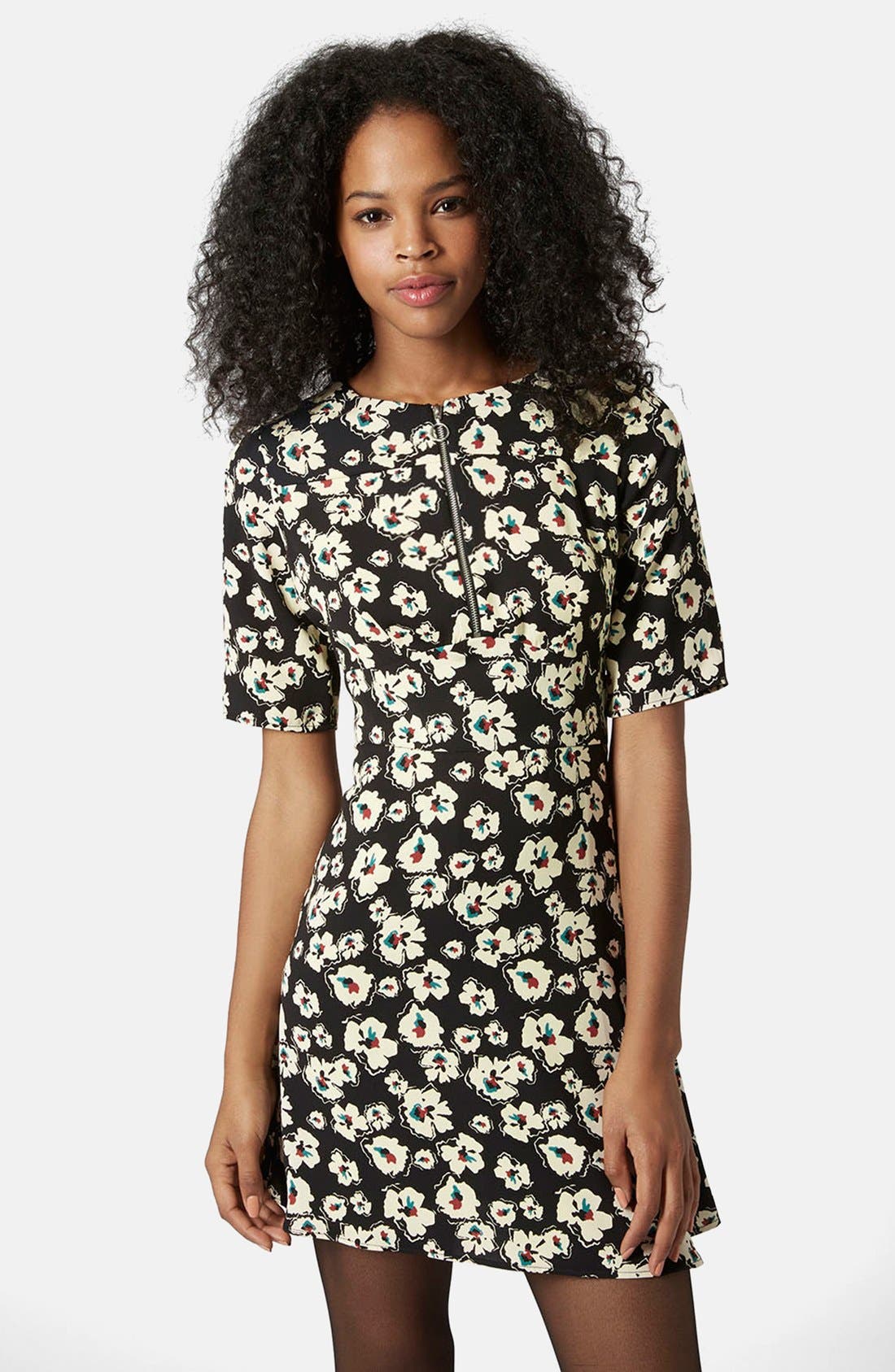 Pansy Zip Tea Dress Nordstrom