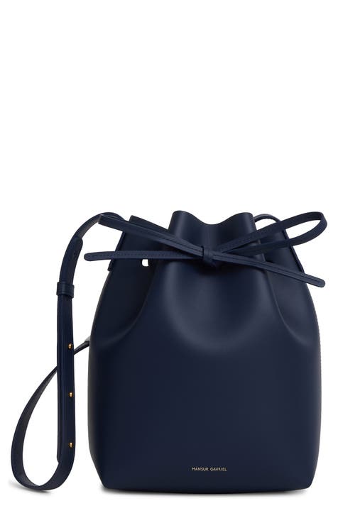 Mansur Gavriel Mini Mini Bucket Bag in Pink