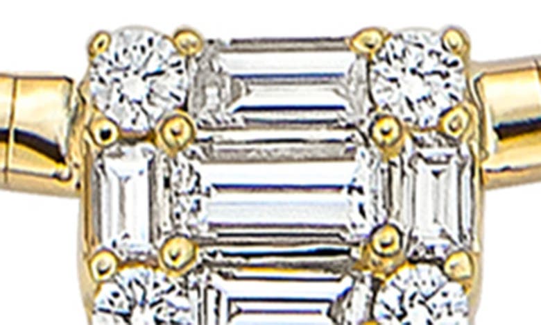 Mindi Mond 18kt Yellow Gold Clarity Cube Diamond Choker In 18k Yellow Gold