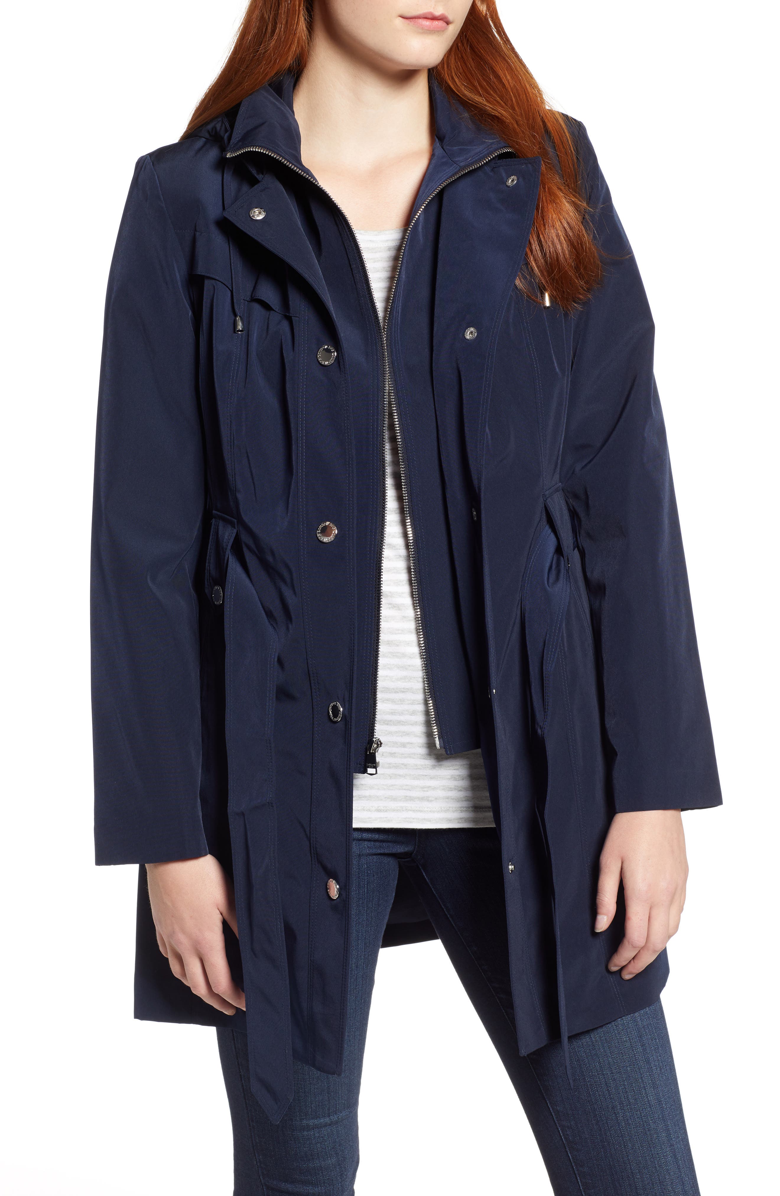 London Fog Hooded Trench Coat Nordstrom