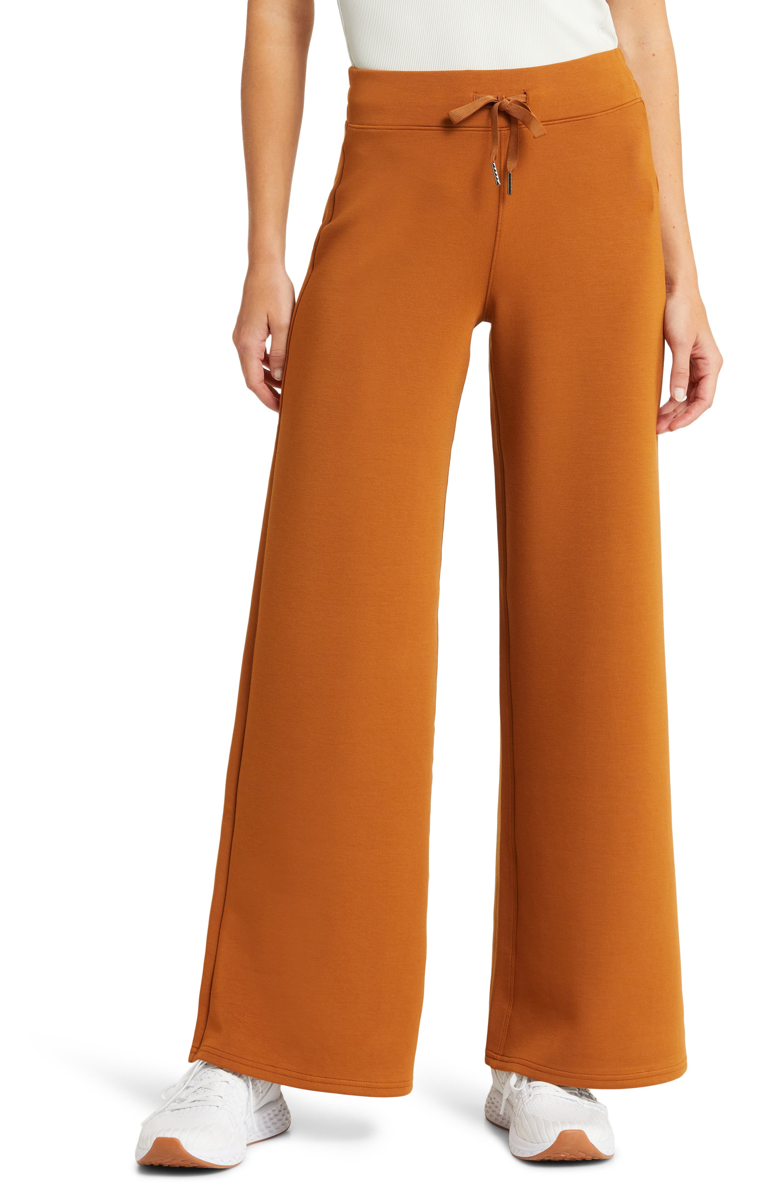 SPANX® AirEssentials Wide Leg Pants Nordstrom