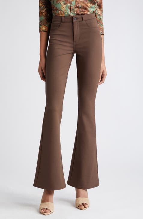 Dylan Flare Pant in Luxe Ponte