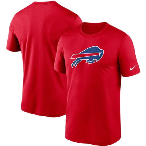 Men's Nike Red Buffalo Bills Logo Essential Legend Performance T-Shirt