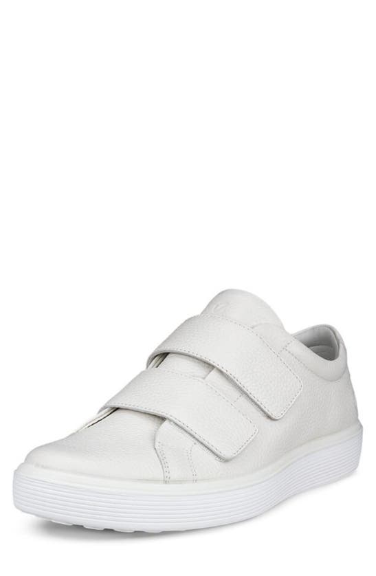 Shop Ecco Soft 60 Two-strap Sneaker In White