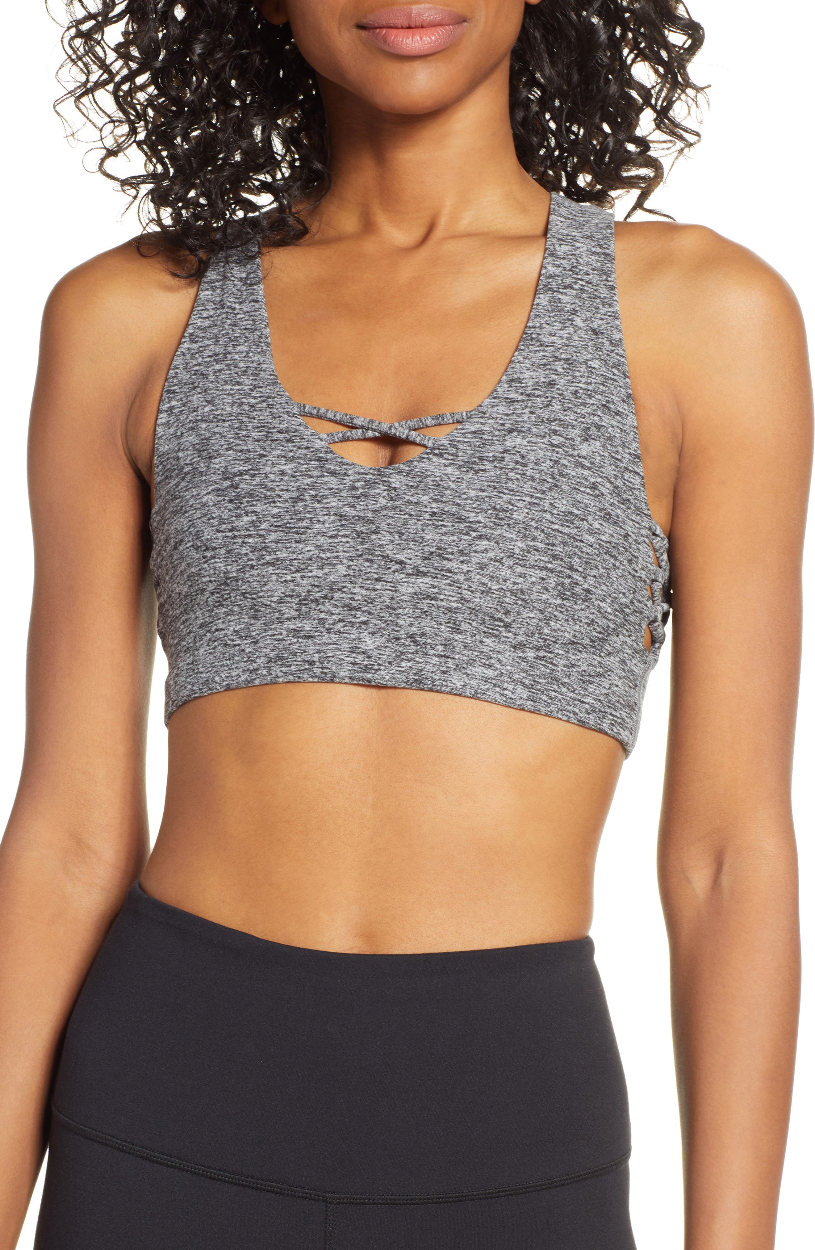 Beyond Yoga Across The Strap Sports Bra