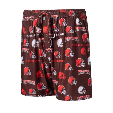 Cleveland Browns Concepts Sport Women's Breakthrough Allover Print Lounge  Leggings - Brown