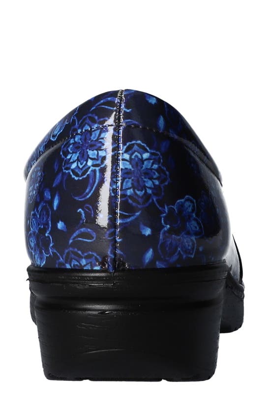 Easy Works By Easy Street Tiffany Leather Loafer In Navy Henna Floral Easy works by easy street tiffany leather loafer in navy henna floral