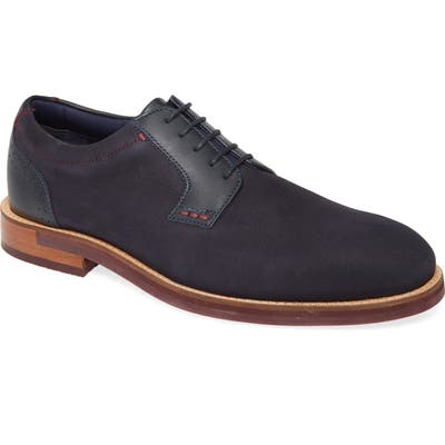 Ted Baker London Duglunn Plain Toe Derby, Blue
