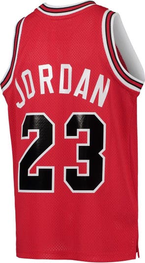 Chicago Bulls Michael Jordan 1984-85 Authentic Jersey Scarlet in
