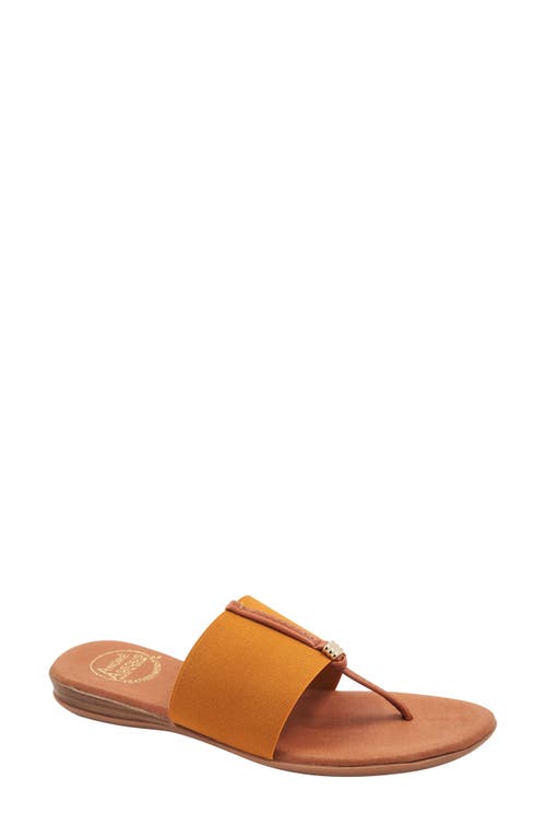 André Assous Nice Featherweights Slide Sandal Marigold at Nordstrom,