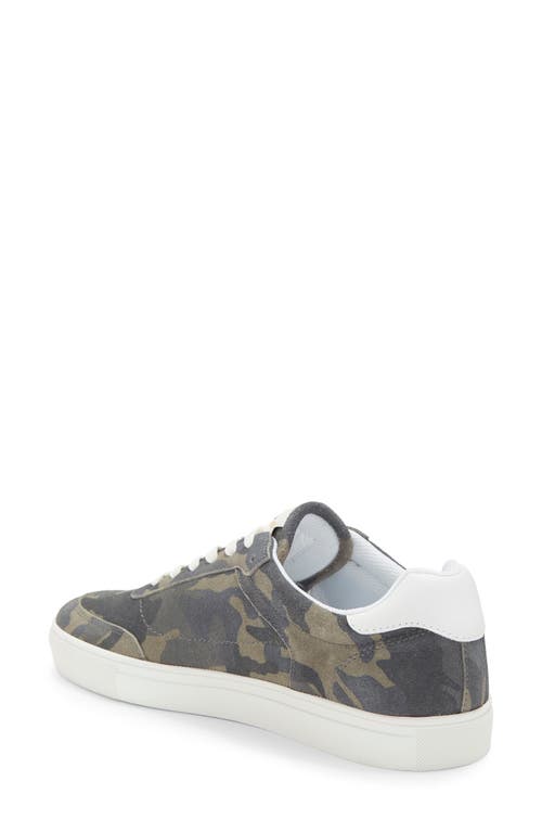Official Program Clean Cupsole Camo Sneaker In Camo/white