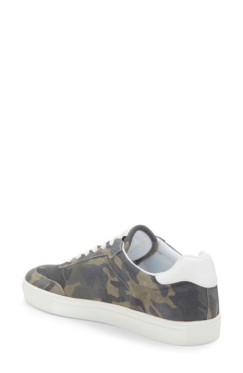 Shop Official Program Clean Cupsole Camo Sneaker In Camo/white