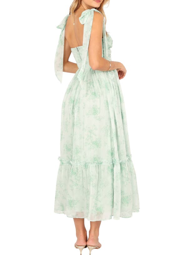 Petal And Pup Petal & Pup Floret Midi A-line Sundress In Green