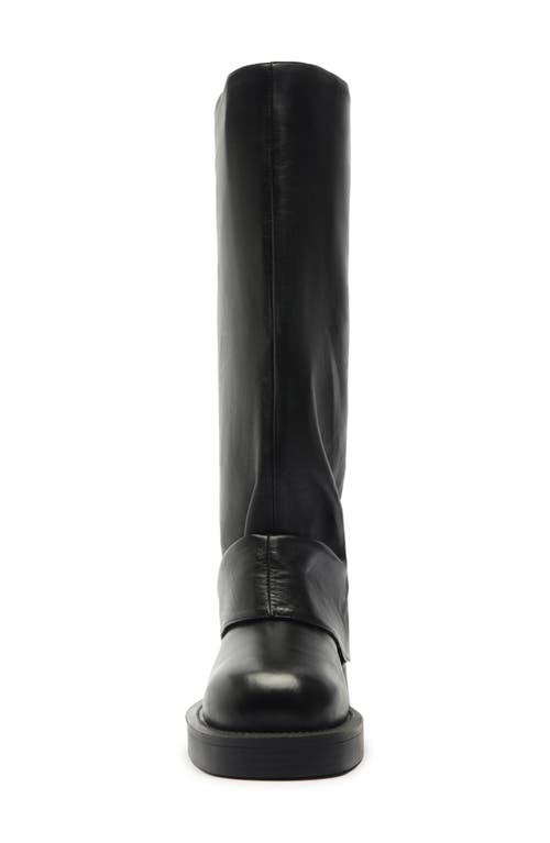 Shop Schutz Keira Up Platform Knee High Boot In Black