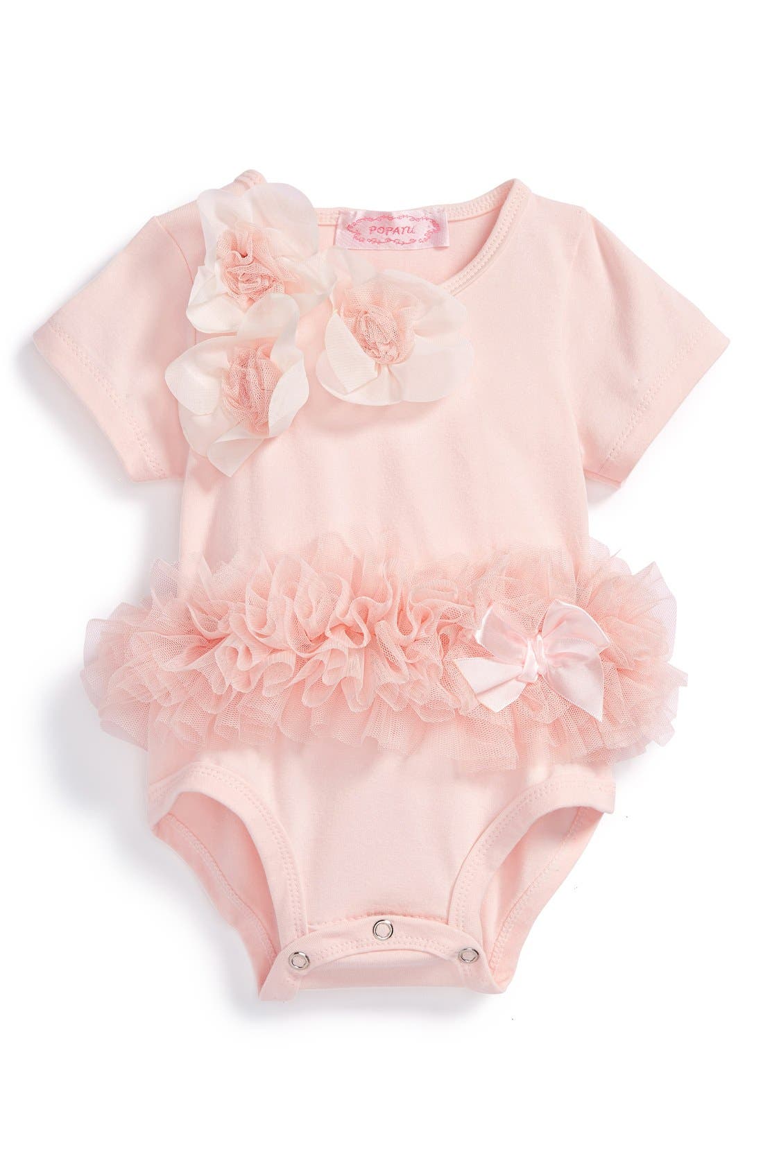 Popatu Floral Tutu Bodysuit (Baby) Nordstrom