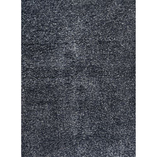 Jonathan Y Mercer Shag Plush Area Rug In Denim Blue