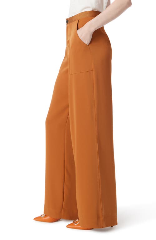 Dee Ocleppo Utility Wide Leg Suiting Pants In Sugar Almond