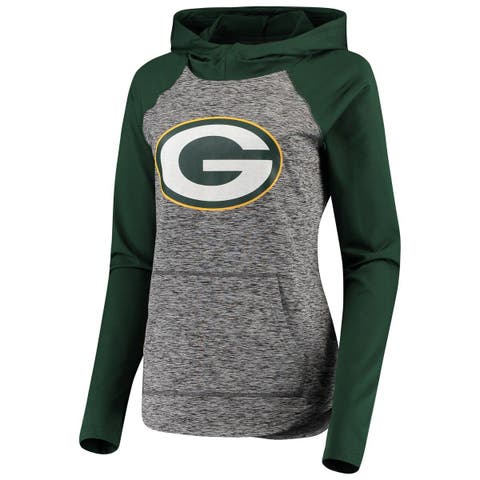 Women's G-III 4Her by Carl Banks Heathered Gray/Green Green Bay Packers