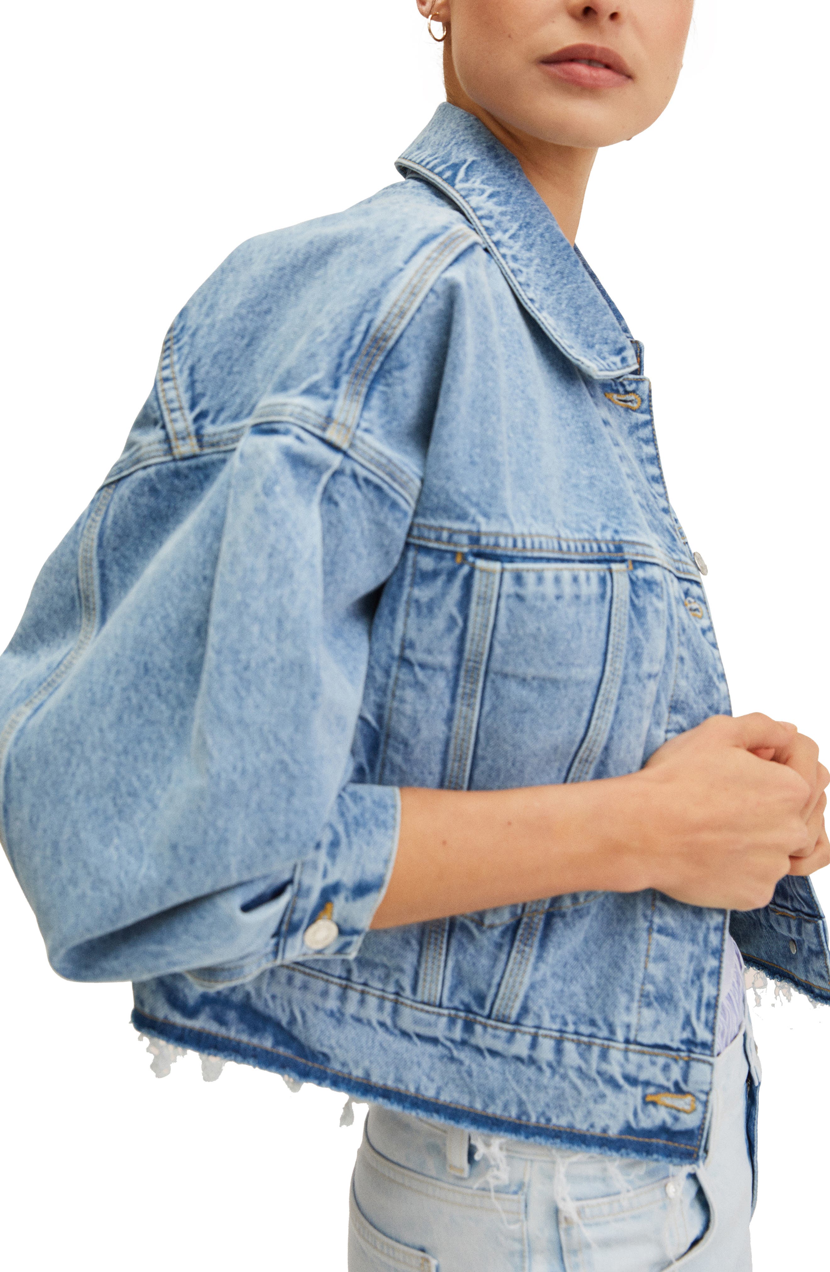 nordstrom topshop jean jacket