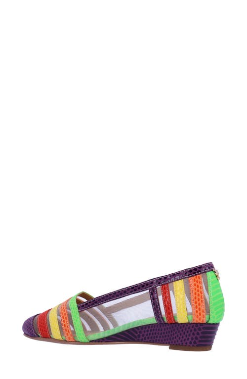J. Reneé Melodee Wedge Pump In Bright Multi