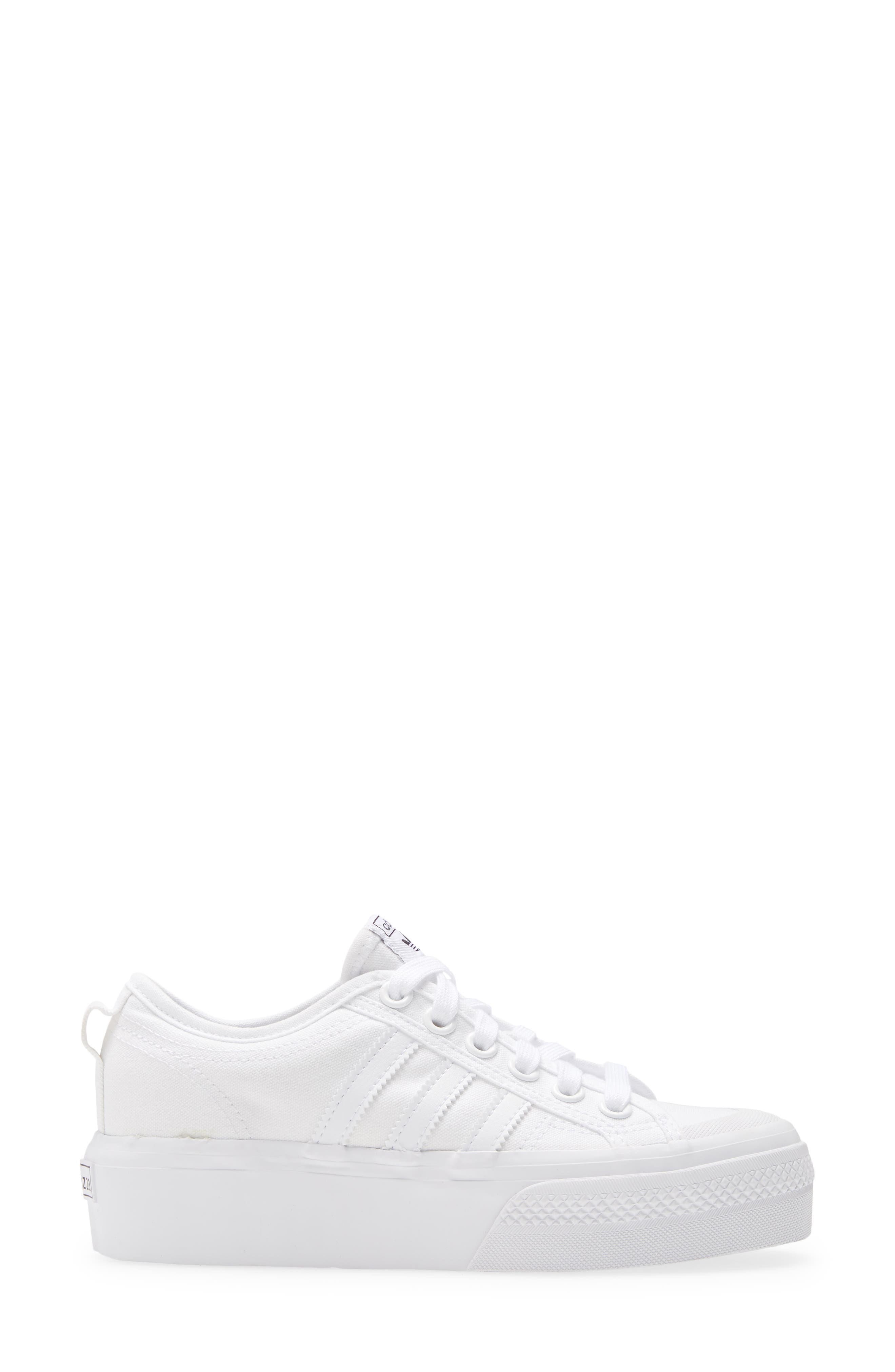 white nizza adidas