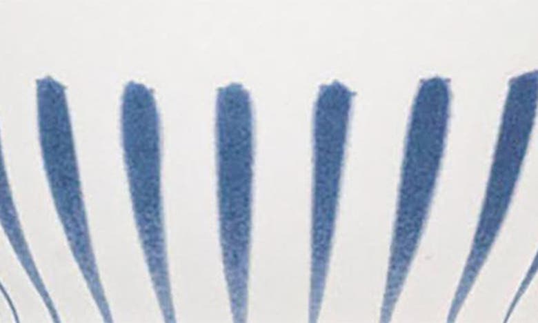 Shop Juliska Sitio Stripe Mug In Delft Blue