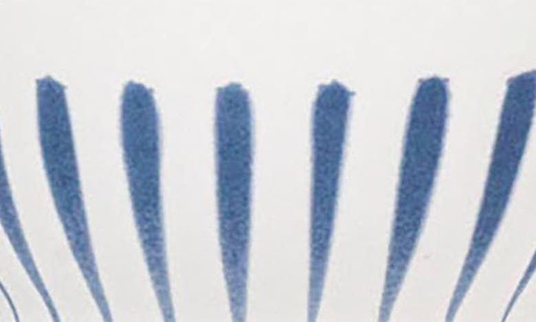Juliska Sitio Stripe Mug In Delft Blue