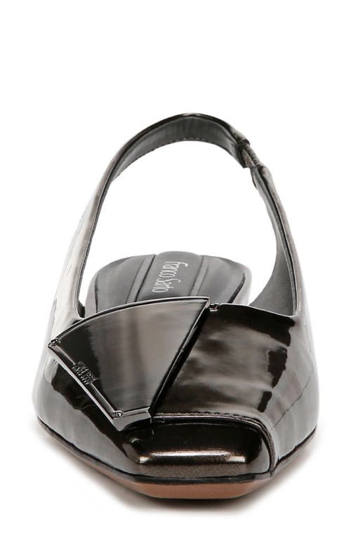 Franco Sarto Cassidy Slingbacks In Gunmetal