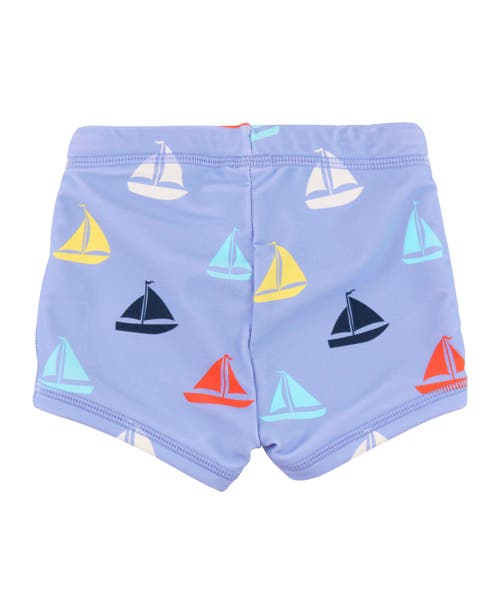 Ruggedbutts Boys Upf50+ Swim Shorties In Down By The Bay