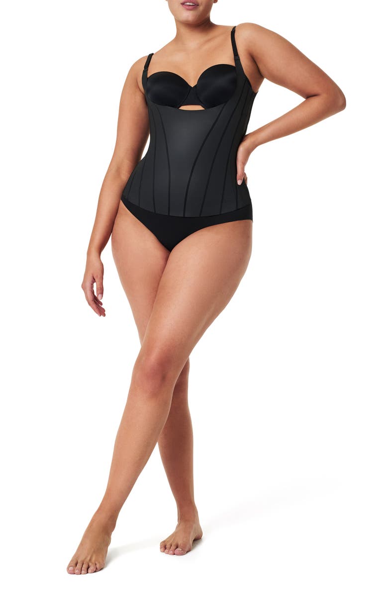 SPANX<sup>®</sup> SPANXsculpt<sup>™</sup> TotalContour Open Bust Camisole, Alternate, color, Very Black