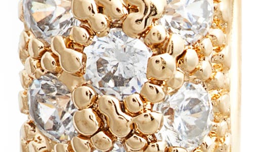 Child Of Wild Honey Glow Huggie Hoop Earrings In Gold