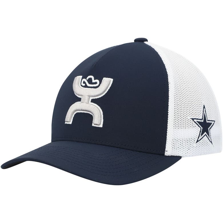 Hooey Navy/white Dallas Cowboys Trucker Flex Hat