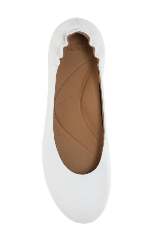 Dansko Mollie Ballet Flat In White
