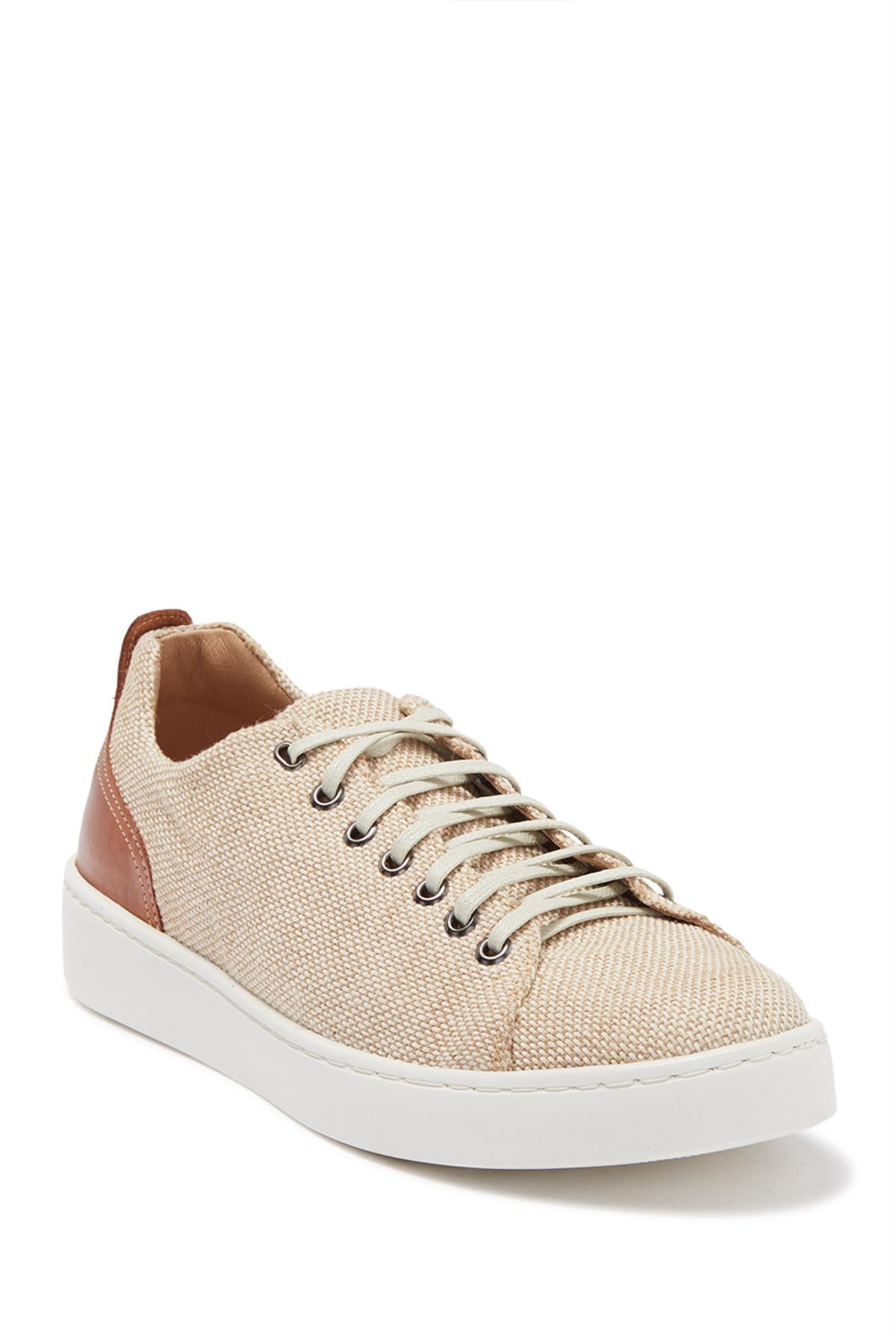 donald pliner alan leather sneaker
