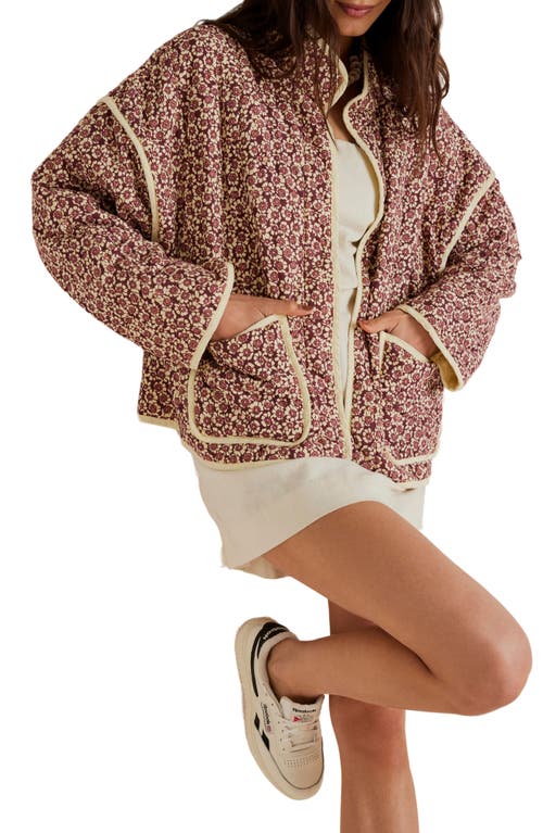 Free People Chloe Floral Print Jacket Combo at Nordstrom,